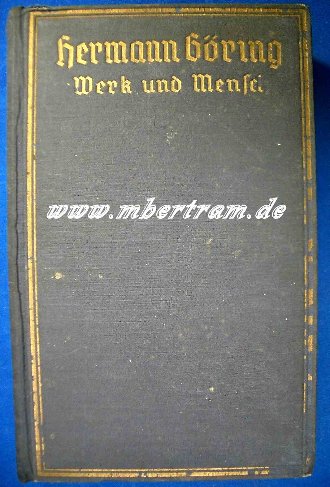 Gritzbach, Erich: Hermann Göring. Werk und Mensch, 1938