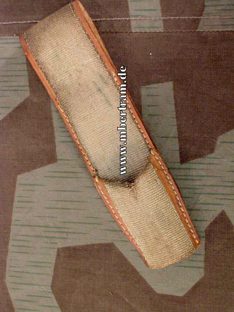 Offiziers Extra Seitengewehr Koppelschuh, Silbergespinst