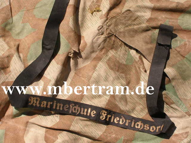 Mützenband Kriegsmarine "Marineschule Friedrichsort"