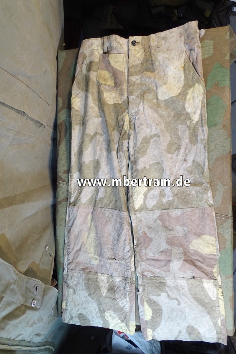 Waffen SS / Luftwaffen Felddivision, Tarnhose aus ital. Zeltbahnstoff
