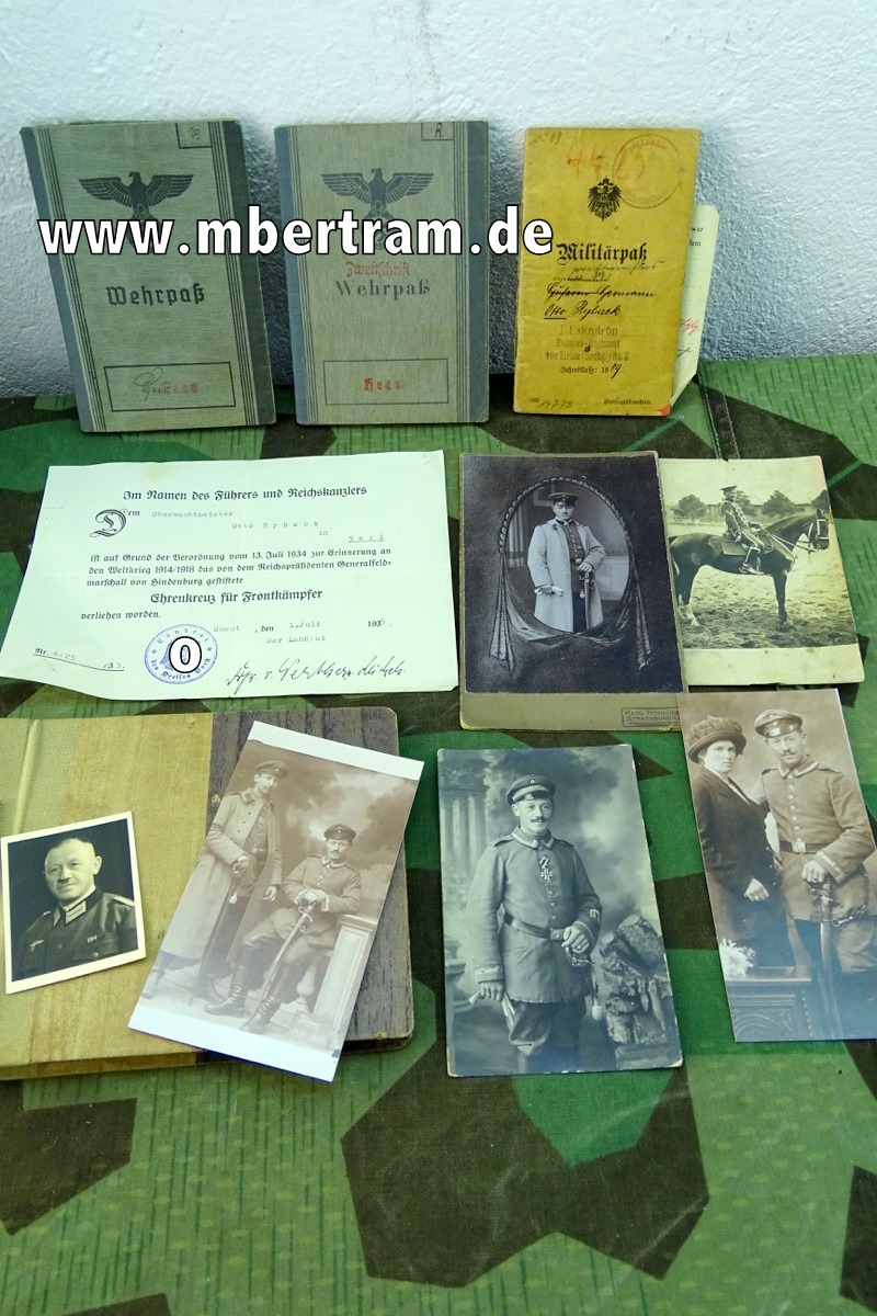 Dokumenten Nachlass 1 Eskadron Husaren Rgt. von Zieten ( Brdbg.) No 3