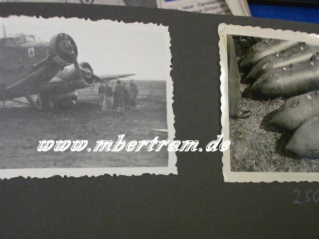 1206-12 Dokumente, Flugbücher und Fotoalbenkonvolut, Fluglehrer