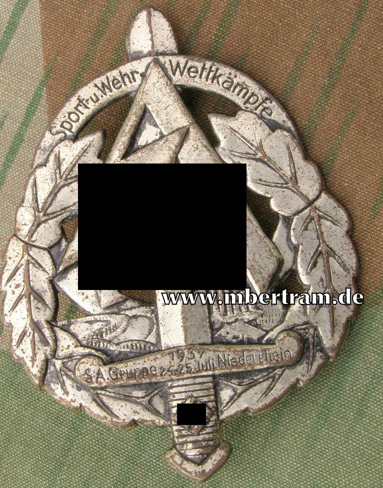 Sport und Wehr Wettkämpfe der SA Gruppe Niederrhein
