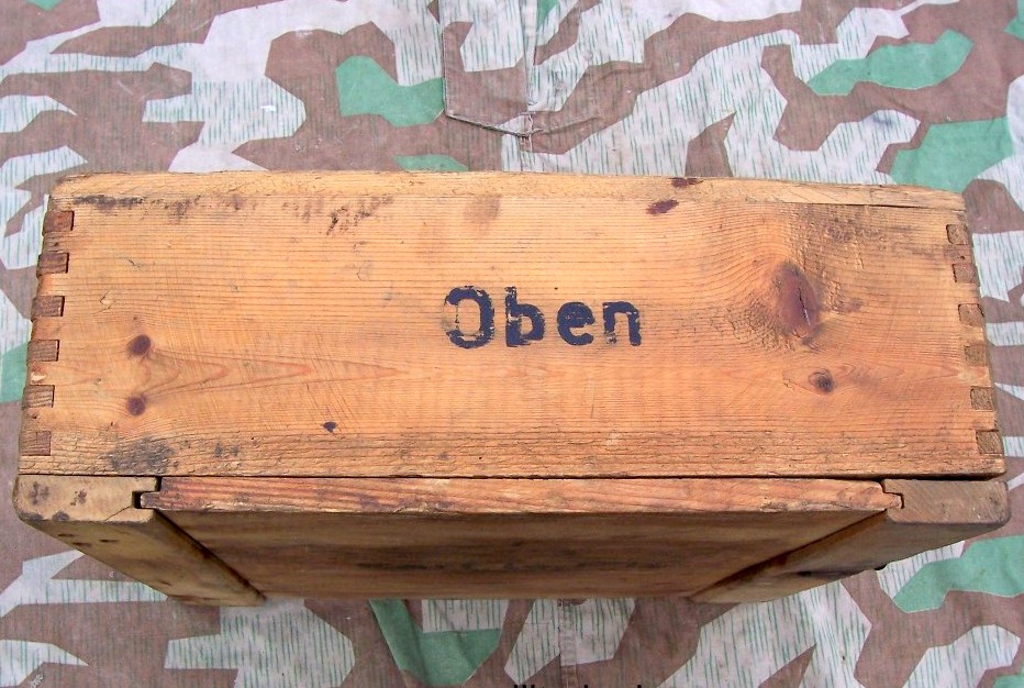 Wehrmacht Ammo Box / Munitionskiste , 6 Stück "l.Fh.18 " 1944