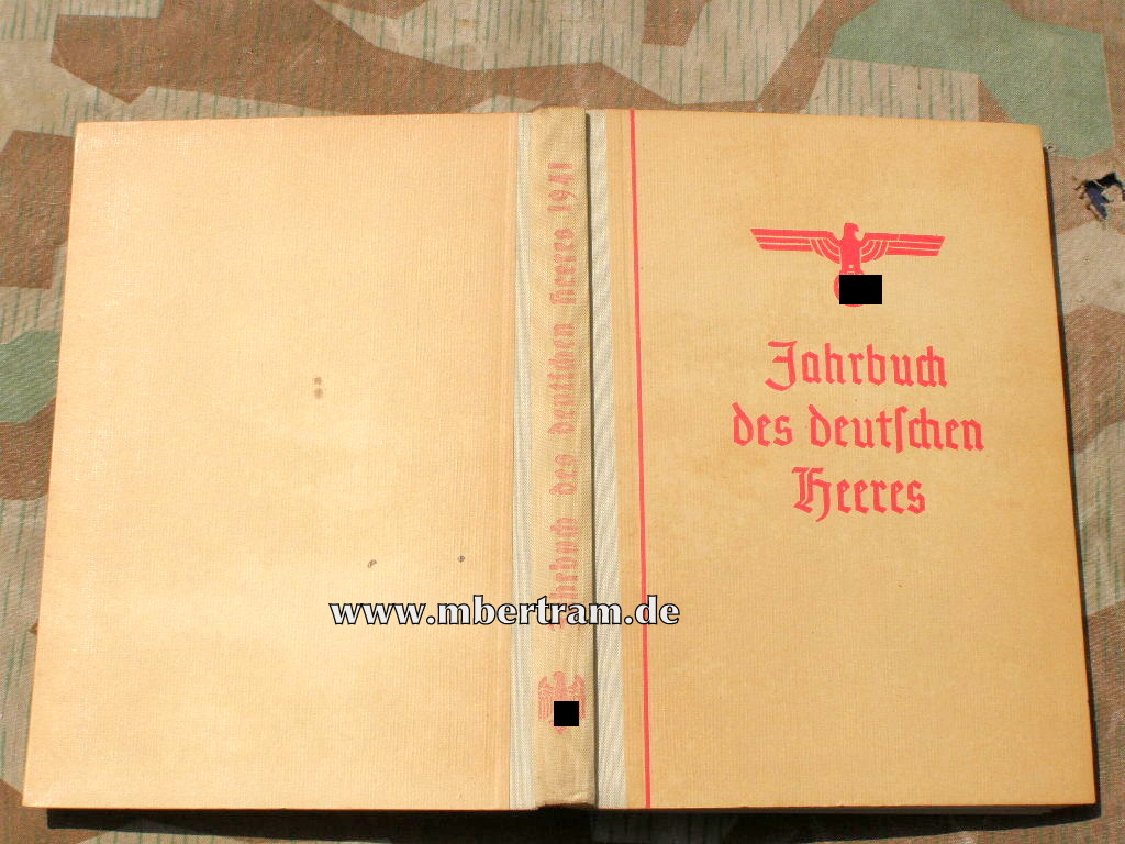 Das Jahrbuch des deutschen Heeres 1941. 200 S., 75 Bilder