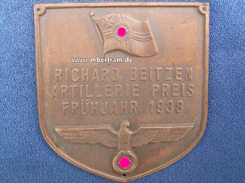 Kriegsmarine Zerstörer Z 4 "Richard Beitzen" Artilleriepreis