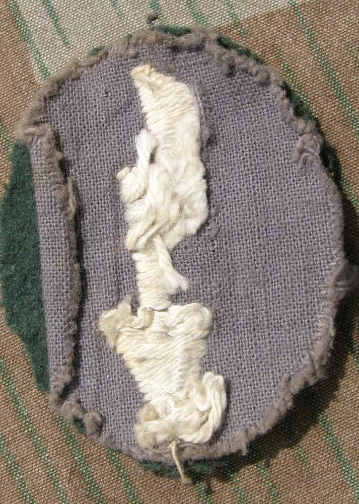 Ärmelabzeichen Funker der Infanterie um 1941.