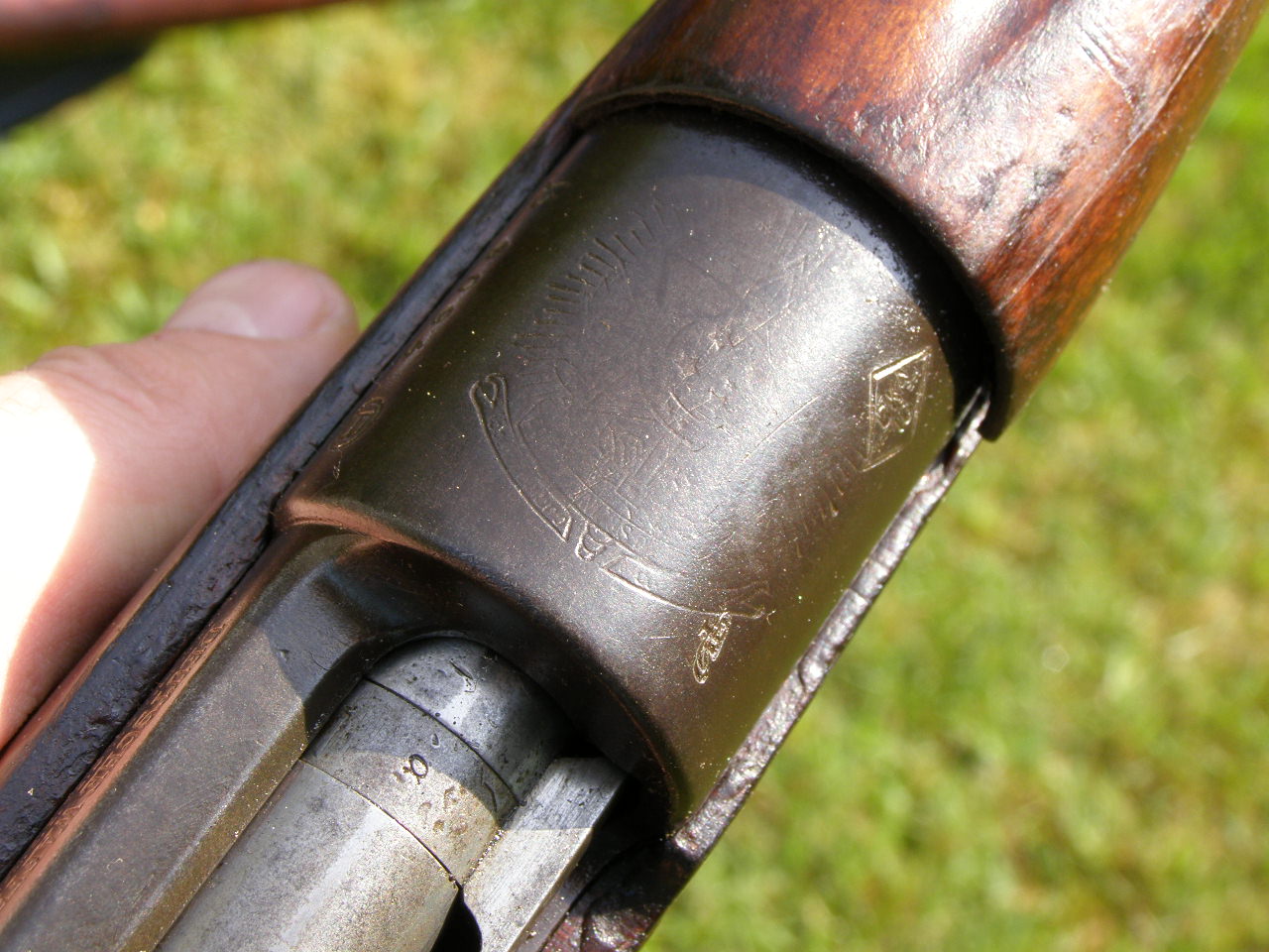 10245-12 Deutsches Deko Gewehr von DWM Berlin Mod. 1908.