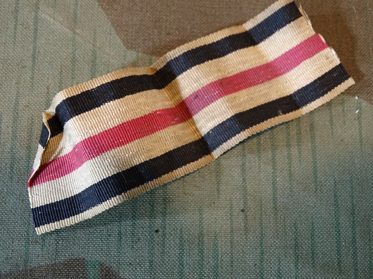Kriegsdenkmünze 1870/71, Eisen für Nichtkämpfer, mit Band