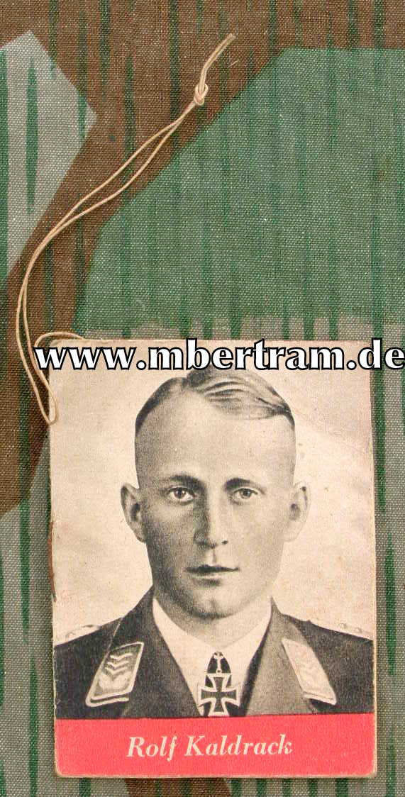 WHW Büchlein Ritterkreuzträger Rolf Kaldrack