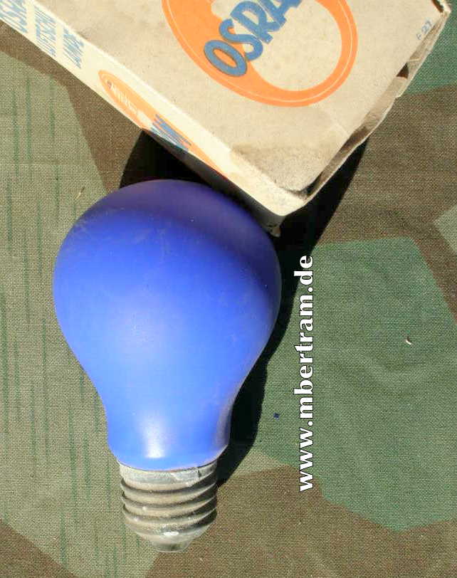13550-5 Osram Luftschutz Lampe, 25 W, Verpackung, Anleitung