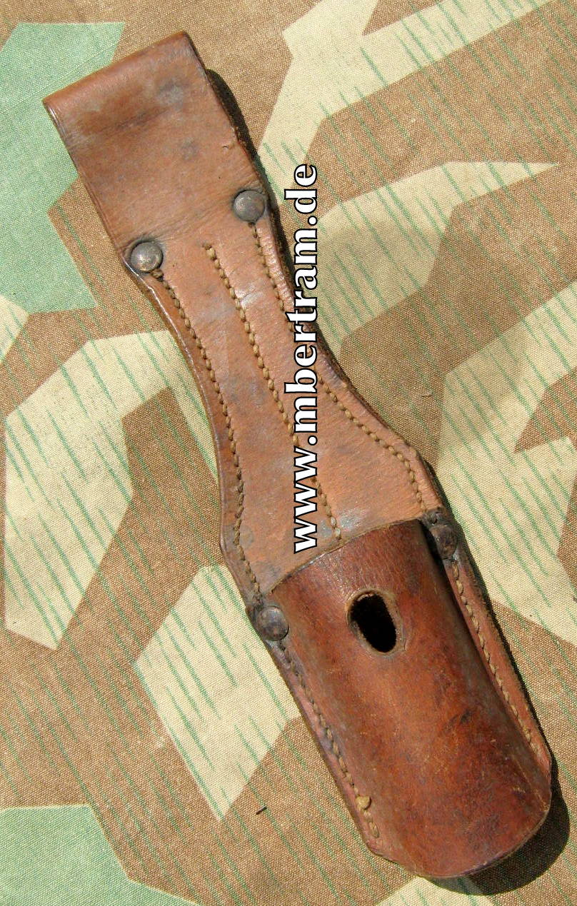 Brauner Koppelschuh für Seitengewehr Modell M 1884/98