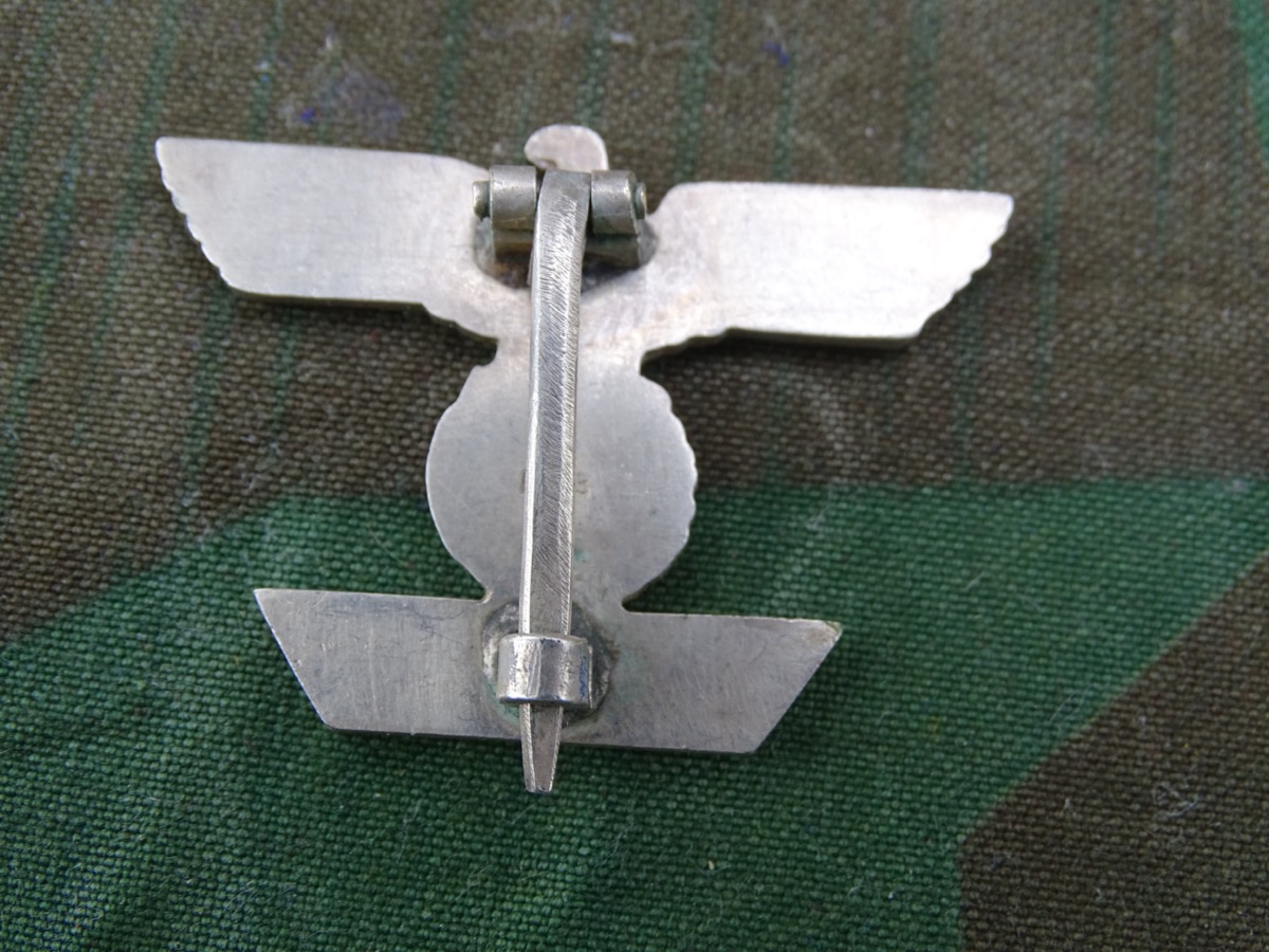 Wiederholungsspange 1939 zum Eisernen Kreuz 1. Klasse 1914, Buntmetall, L / 13, 2. Modell
