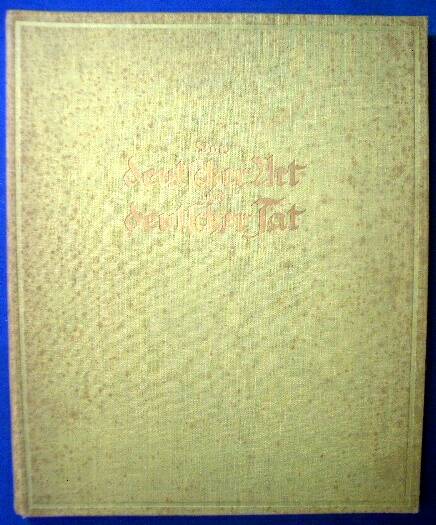 Von deutscher Art u. deutscher Tat - Das Buch d. HJ (1. Aufl.)