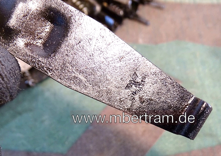 Frühes Einführstück für MG 34 Gurt, dej, Schwelmer Eisengießerei