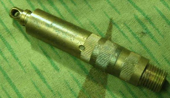 Wehrmachts Zugzünder 35 Messing f. Schützenmine