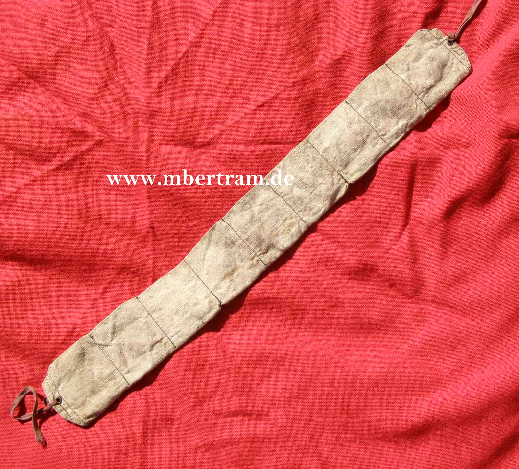 Zusatz- Patronenbandulier f. Sturmtruppen 1. Weltkrieg 1917