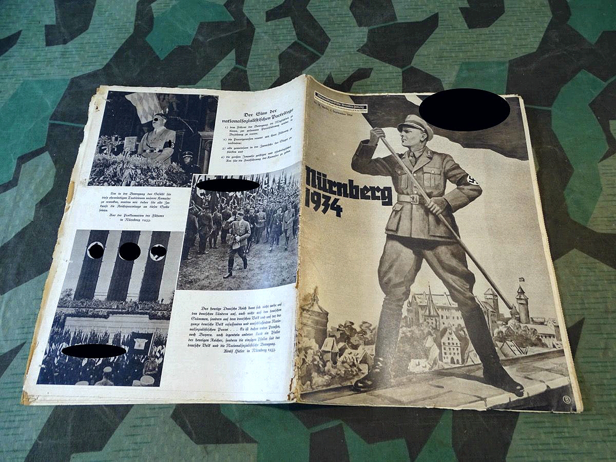 National sozialistische Beamten Zeitung Nr. 18, 2.09.1934 zum Parteitag : Nürnberg 1934