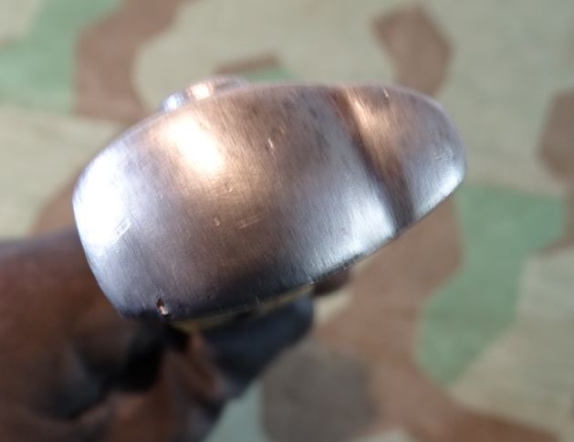 Grabendolch mit Hirschhorn Griffschalen 1. Weltkrieg, Eigentumsstück mit Träger Initialen. Grabendolch mit Hirschhorn Griffschalen 1. Weltkrieg, Eigentumsstück mit Träger Initialen.