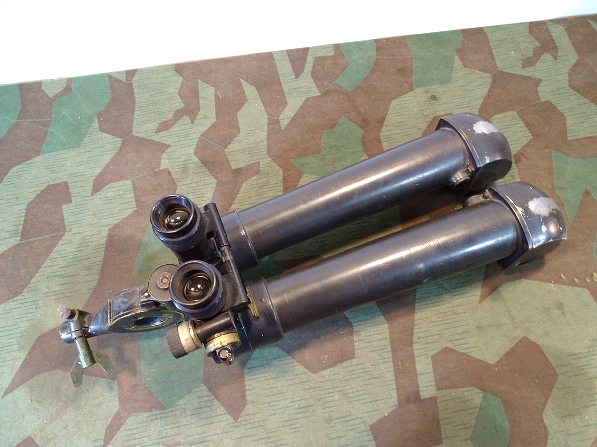 Wehrmachts Scherenfernrohr 14 / SF 14 Luftwaffe blaugrau. 