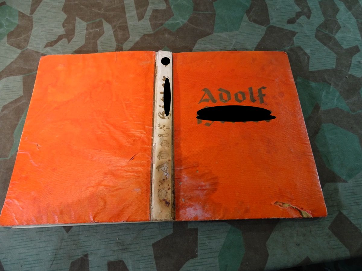 Sammelbilderalbum Adolf Hitler,  Bilderspender, alle 200 Fotos da. 