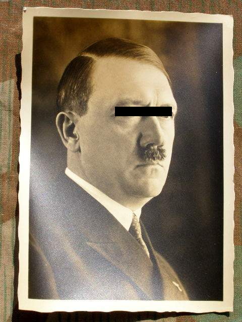 Foto Hoffmann Portrait Postkarte, Adolf Hitler