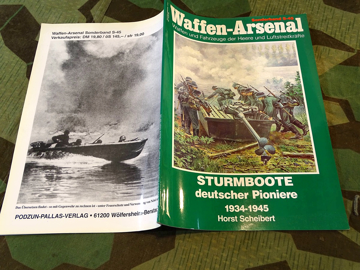 Das Waffen Arsenal Sonderband S-45,  Sturmboote deutscher Pioniere 1934-45,  Podzun Pallas Verlag