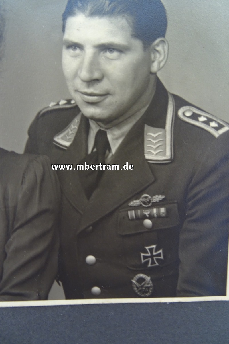 12371-294 Umfangreicher Nachlass Ju 52 Bordschütze, DK Gold, LW Pokal, Legion Condor, Alben....