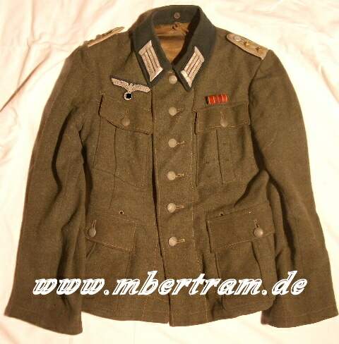 Wehrmacht Feldbluse M36, Kammerst. Hptm.Inf., Bandspange