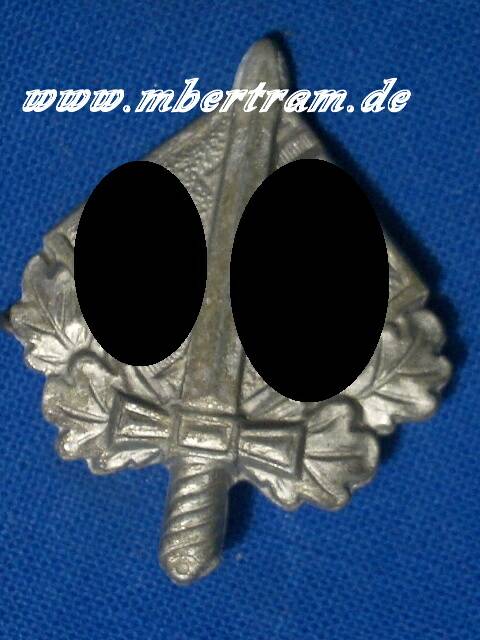 Anstecker Kiegerbund, Feinzink.