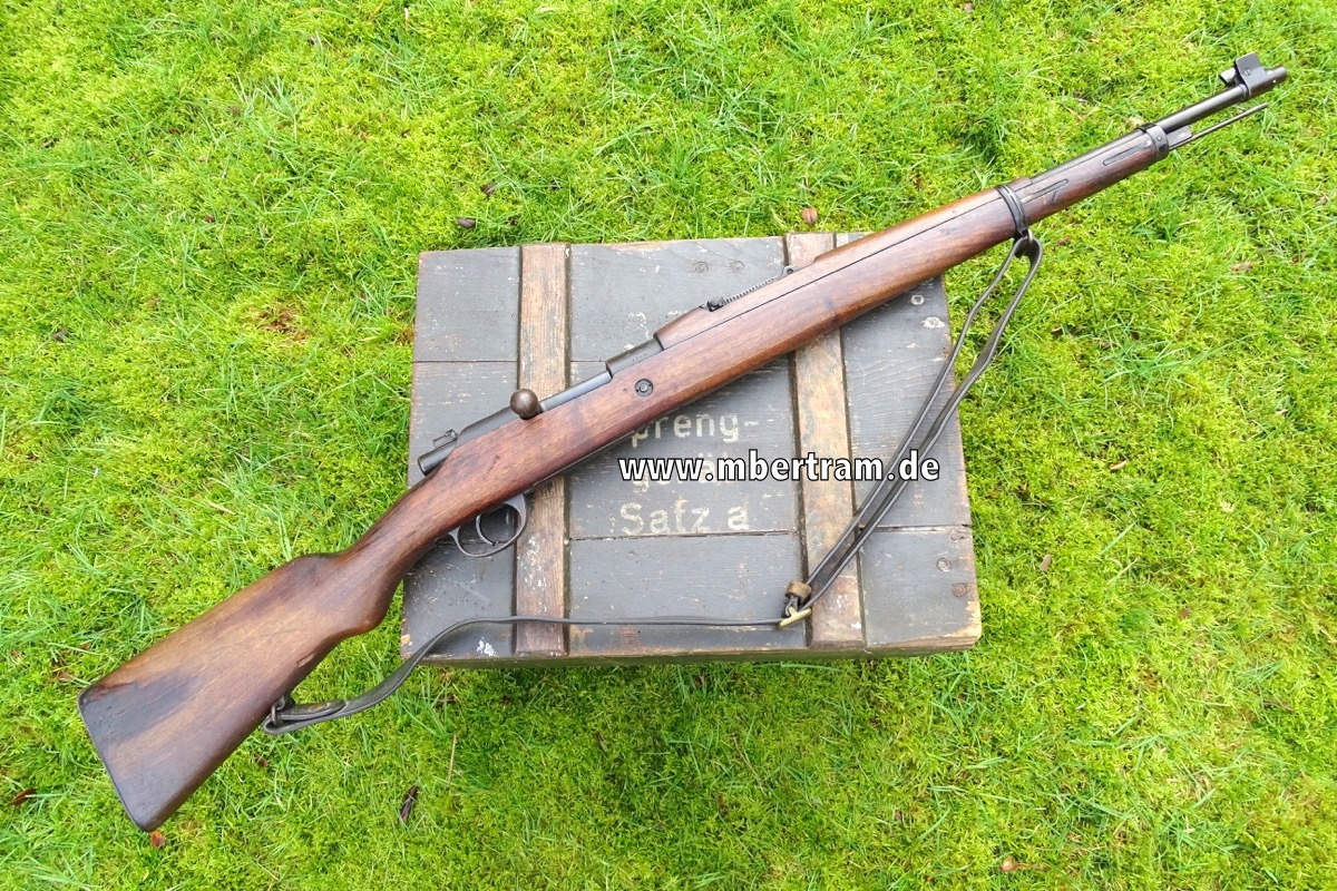 Deko Mauser Karabiner M. 1904, Deutsche Fertigung  "DWM Berlin", mit Riemen