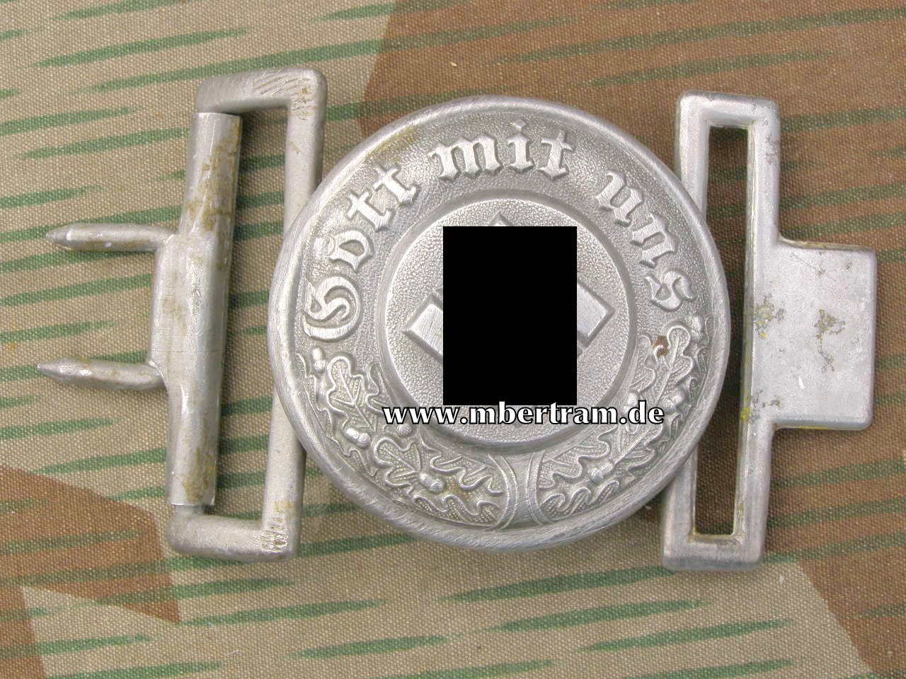 Feldbindenschloss für Polizeiführer. Aluminium