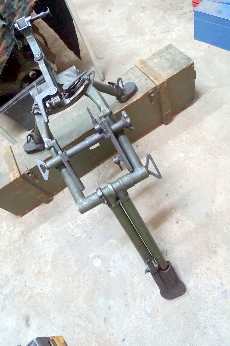 Typische Feldlafette für MG 37 (t)