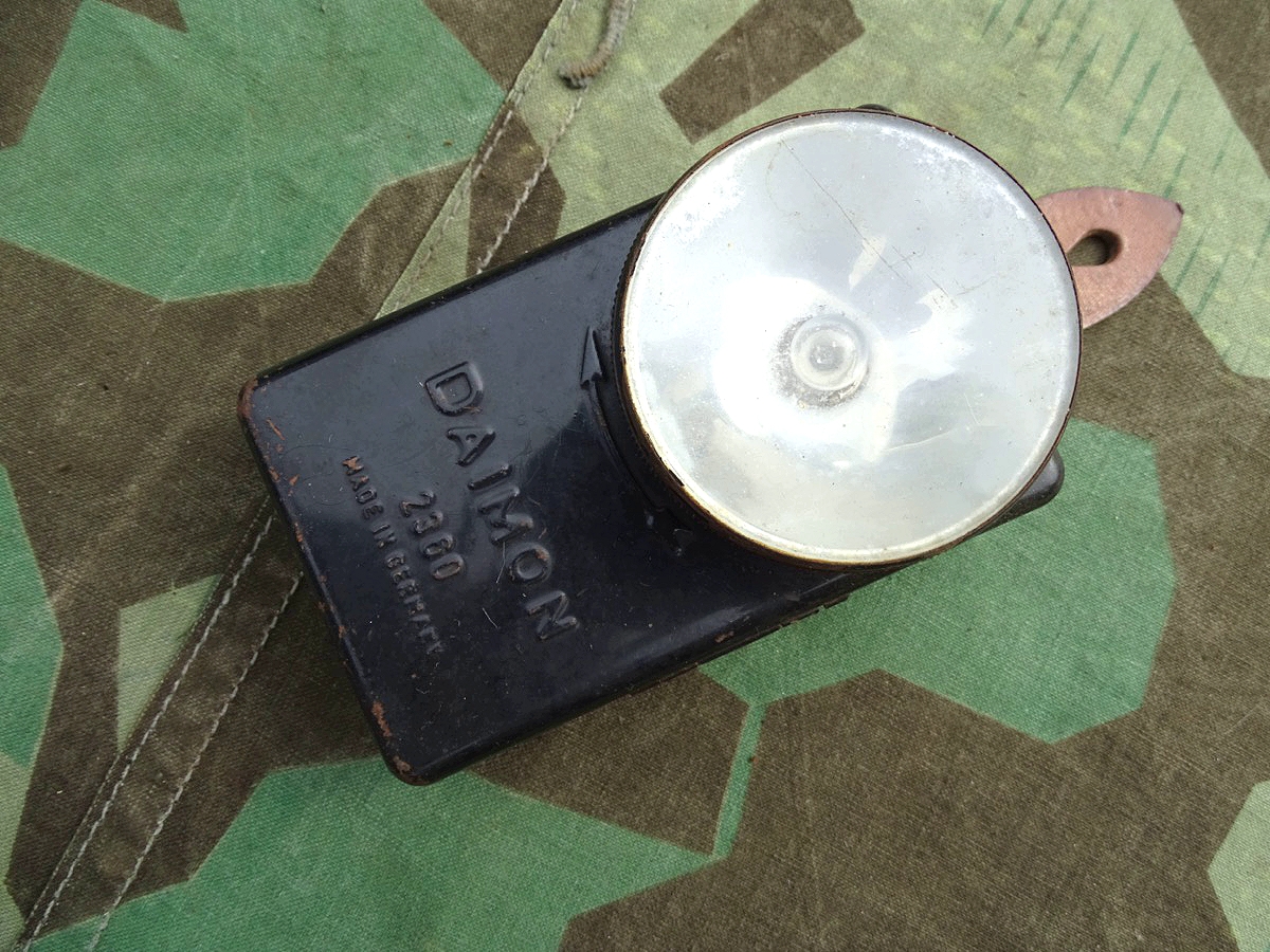 Taschenlampe 3. Reich Daimon 2360, schwarz 