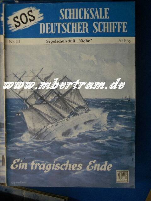35x Schicksale deutscher Schiffe, P.Schuber, 1957