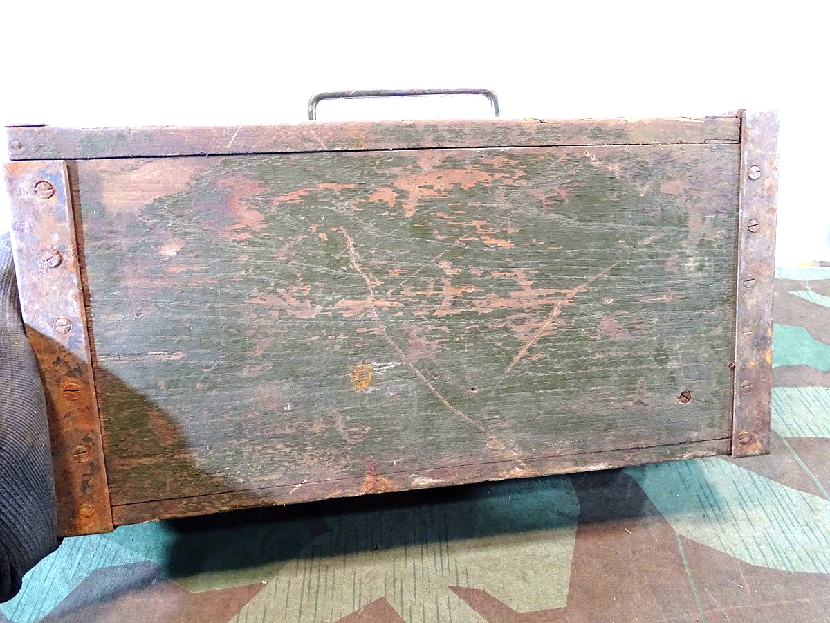 20908-3 MG 08 Patronenkasten mit rundem Drücker 1. Weltkrieg
