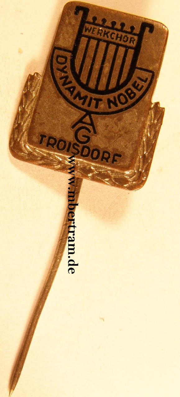 Firmenabzeichen der Fa. Dynamit Nobel AG, Troisdorf