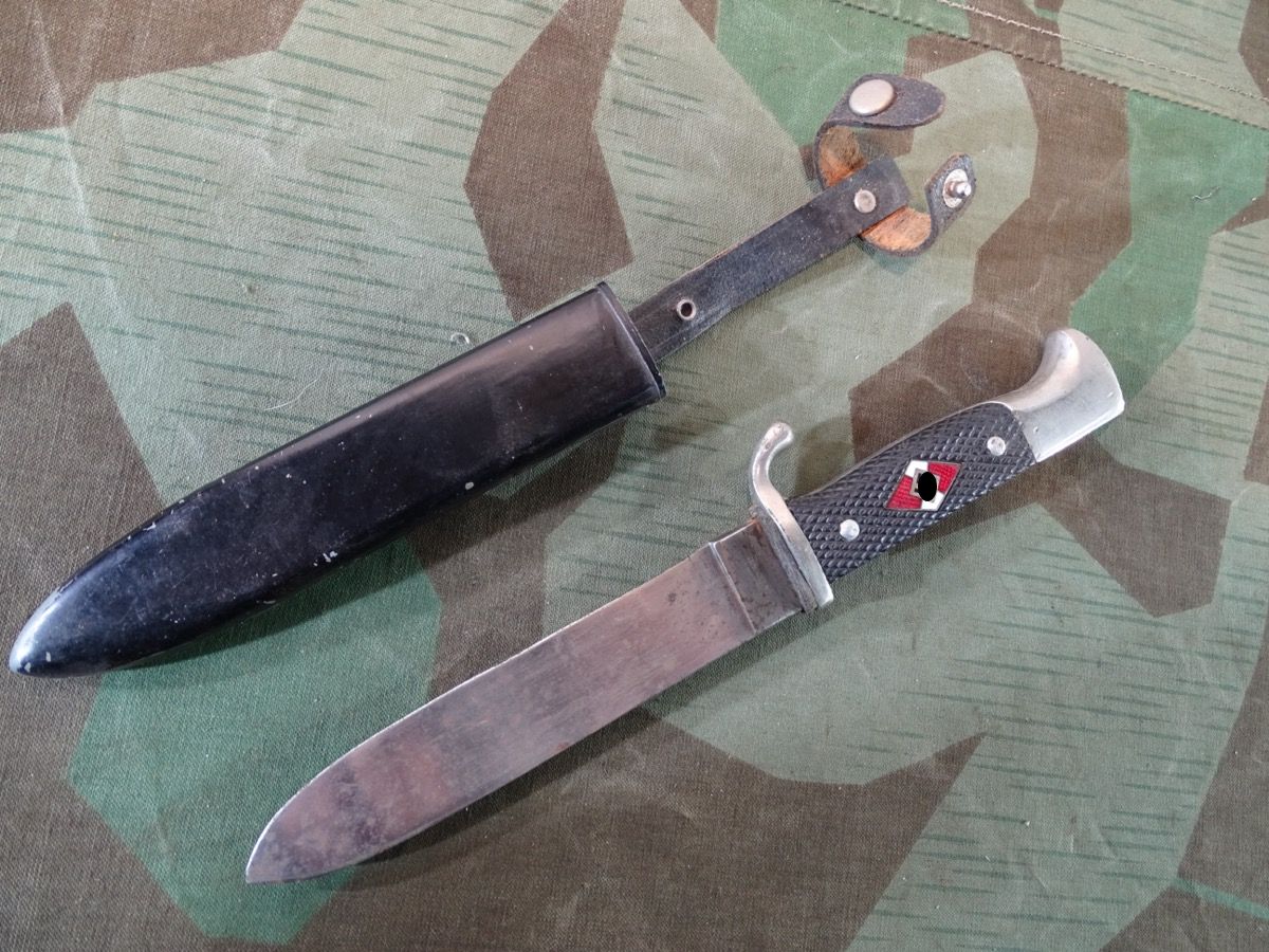 Replik : HJ Messer / HJ Dolch mit Griffemblem, Solingen , Germany ohne Hersteller