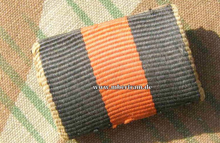 Einzel Bandspange, 1. Oktober 1938 Medaille