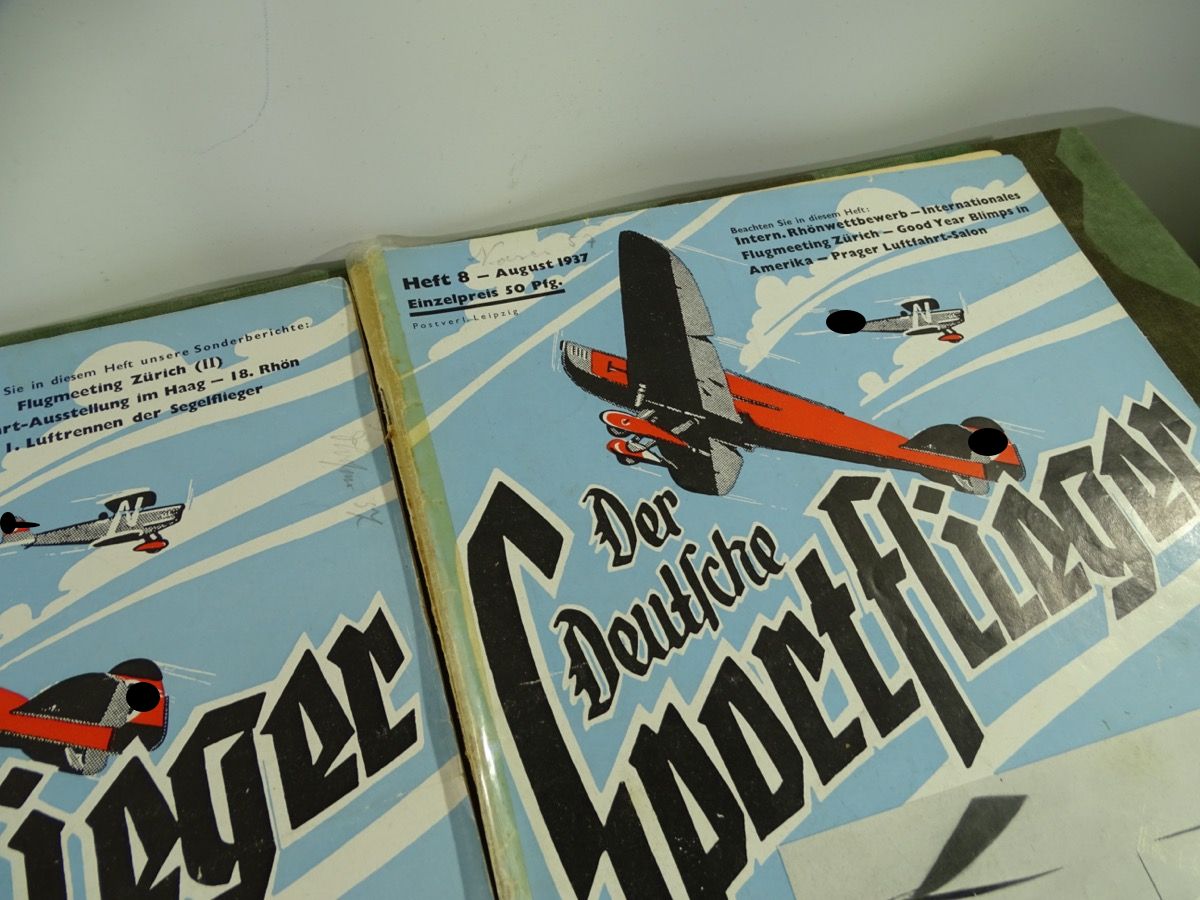 6 Ausgaben Der Deutsche Sportflieger 1937 6 Ausgaben Der Deutsche Sportflieger 1937