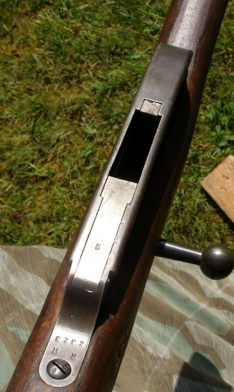 10238-19 Deko Gewehr 88, Hst.: Amberg 1889, Deutsches Visier