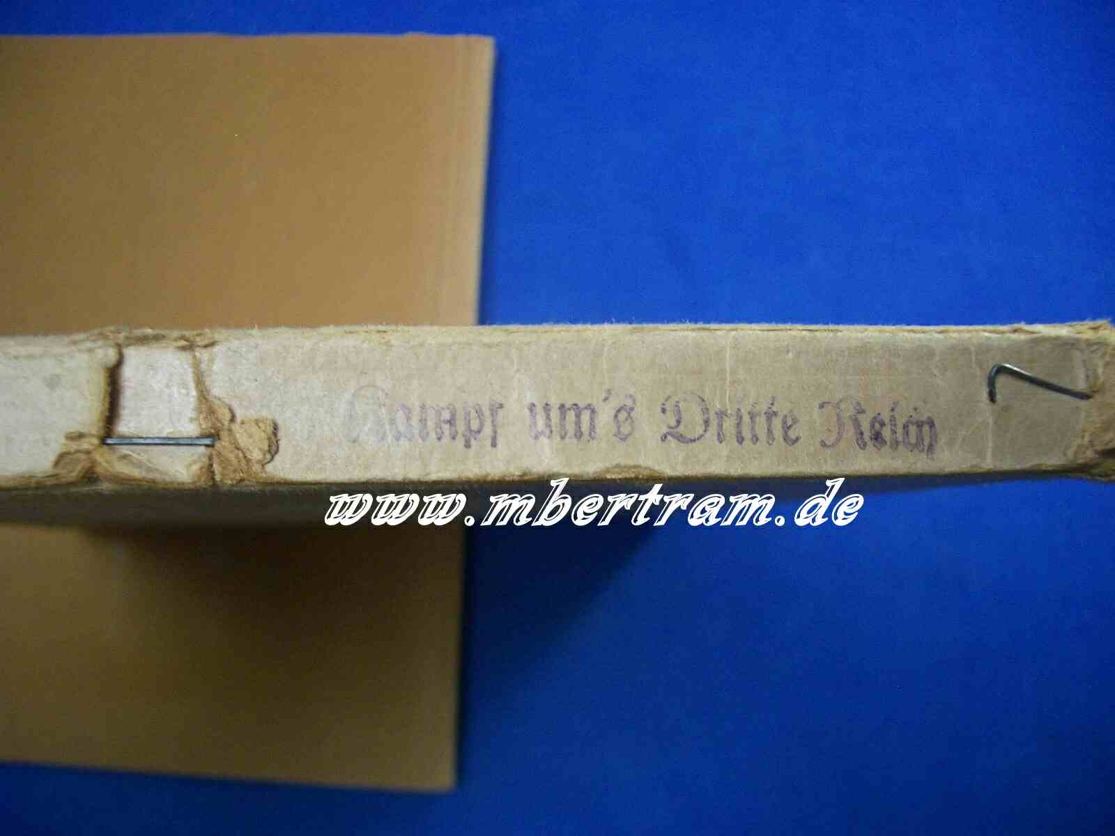 Kampf ums Dritte Reich, Altona,1933, original Schuber
