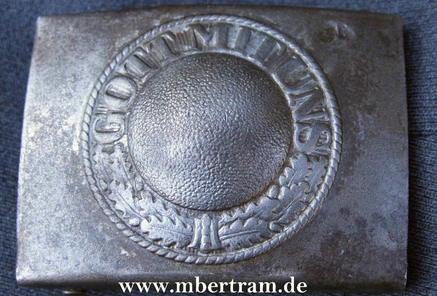 9217-1 Umgearbeitetes Wehrmachtskoppelschloss. Nutzung nach 45