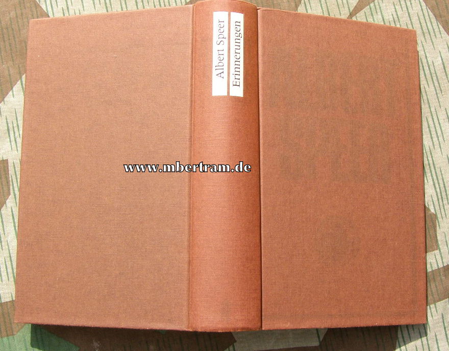 11186-3 Albert Speer: Erinnerungen. ca. 1,2 kg , 611 Seiten