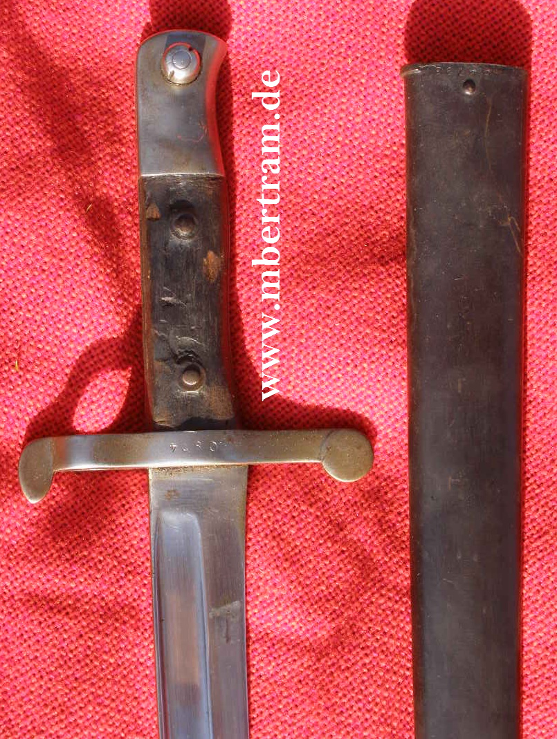 10560-2 Bajonett für Kropatschek/ Steyr Gewehr M 1886.