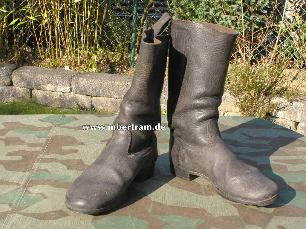 Wehrmacht Panzer Mannschafts - und Uffz. Stiefel, ca. 43