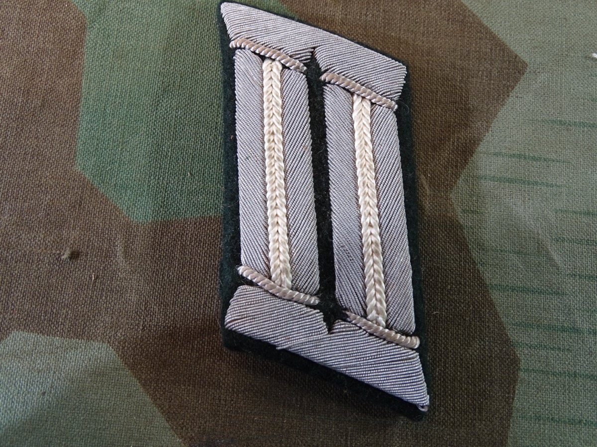 Wehrmachts Kragenspiegel Offizier Infanterie