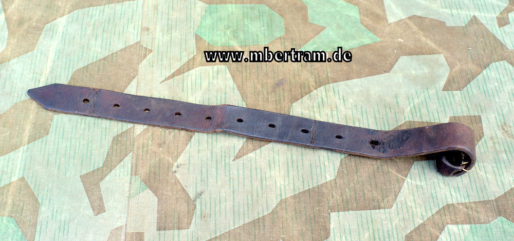 Wehrmacht Kavallerie Sielengeschirr 25 lose Schnallstrippe "jsd 1944"
