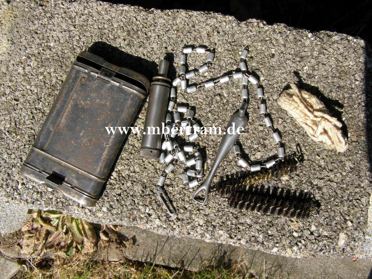 Luftwaffe: RG 34 Reinigungsgerät f. K 98 "ab" 1940, nrgl.