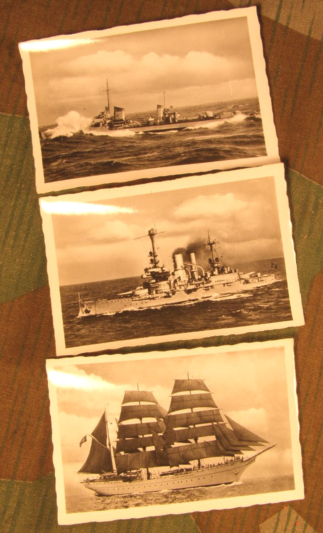Die deutsche Flotte, 14 echte Foto Aufnahmen um 1941